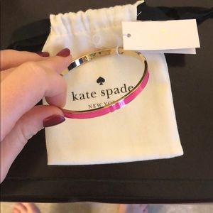 Kate Spade hot pink bracelet